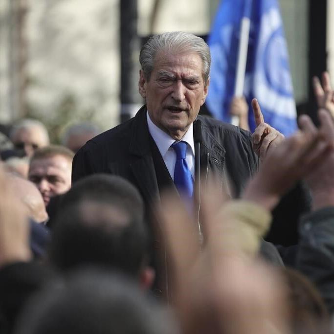 Albania's ex-Prime Minister Berisha put under house arrest while investigated for corruption